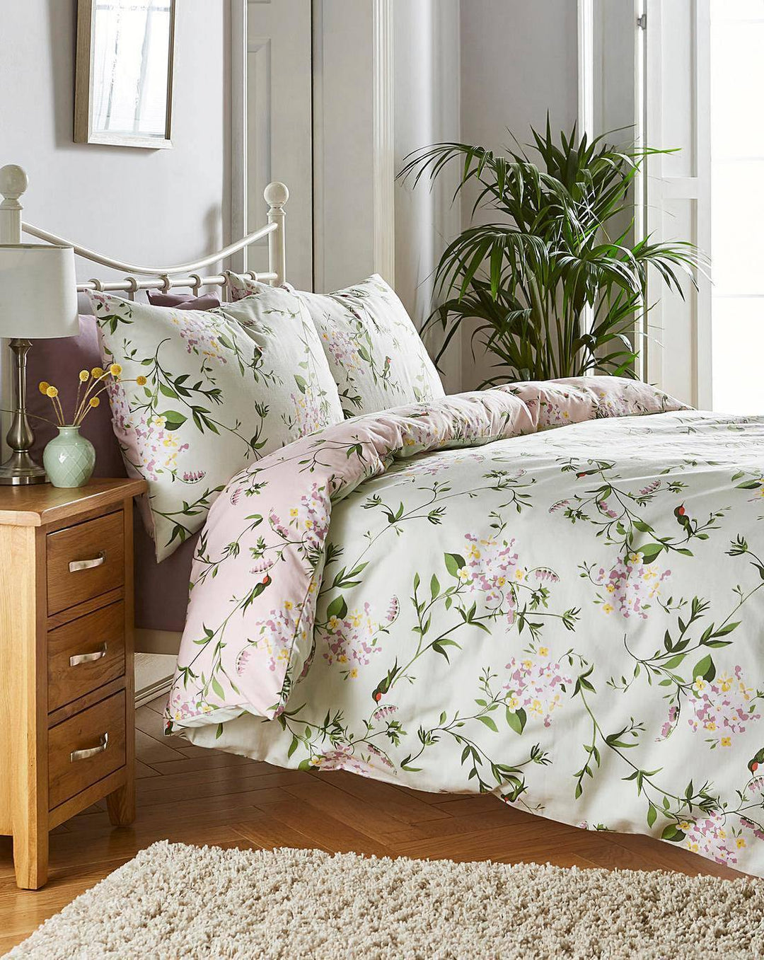 Soft Breeze reversible duvet cover set