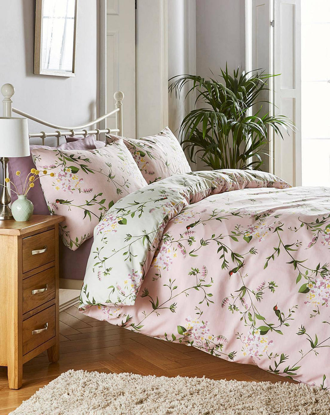 Soft Breeze reversible duvet cover set